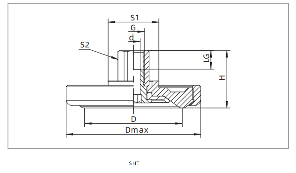 suction cups sht series dimensions suction cups sht series dimensions